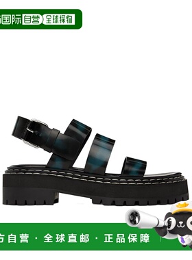 香港直邮Proenza Schouler Lug露趾高跟凉鞋 PS42090A19090