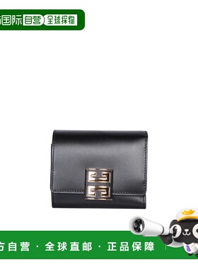 香港直邮GIVENCHY 女士钱包 BB60MQB20A001 AW2024 黑色 GIVENCHY