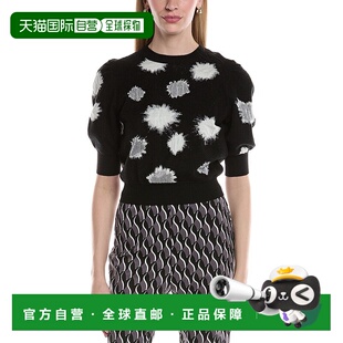 黑色 自营Diane Willa羊毛混纺毛衣 Furstenberg 美国奥莱直 von
