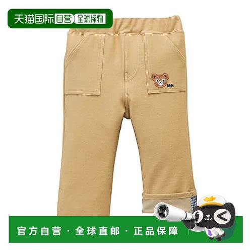 日本直邮【日本直邮】MIKIHOUSE 牛仔长裤 10-3262-578 80cm 米色