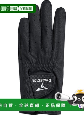【日本直邮】普利司通 男款高尔夫手套 TOURSTAGE GLTS24 黑色