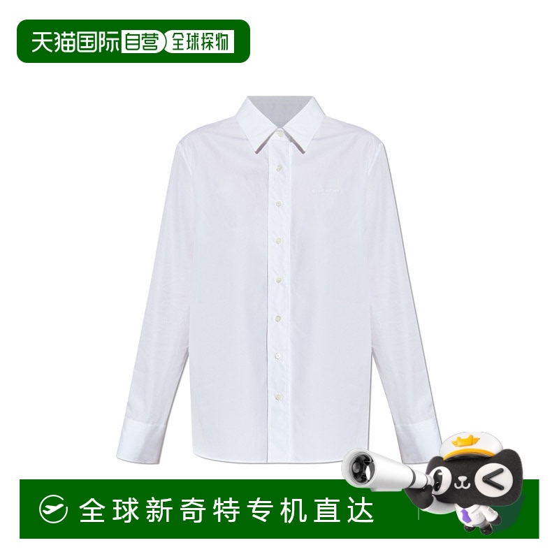 1h可退 香港直邮GIVENCHY 女士衬衫 BW61EL14M6100 AW2025 白色 G