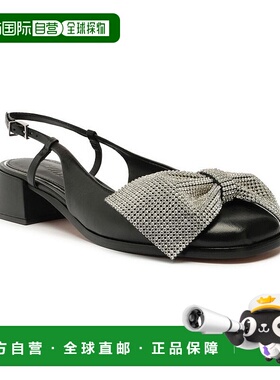 1h可退 【美国直邮】Schutz 女式 Dorothy 蝴蝶结粗跟浅口鞋女鞋