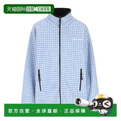 香港直邮MIU MIU 女士西服 MJL0426375F0UB3 AW2026 蓝色 长袖休