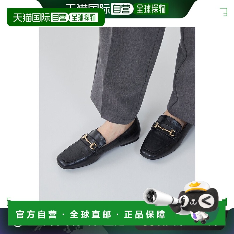 【日本直邮】Menue menue Square 到 Bit 乐福鞋 (1025 Black Cro