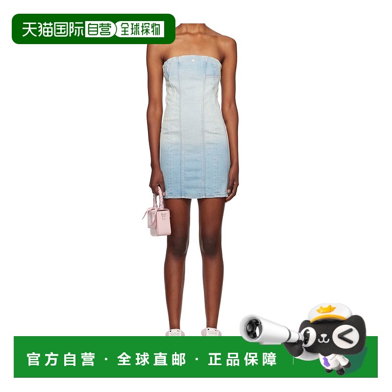 香港直邮Amiri MA Bustier 牛仔连衣裙 AWDNRS1004