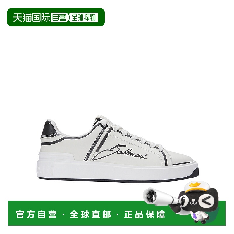 香港直邮Balmain 系带运动鞋 EM1VI288LCLP正品品牌休闲时尚舒适