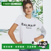 White 香港直邮BALMAIN AW2025 白色 女士T恤 BF1EF005BB02GAB