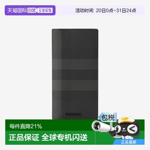 高端時尚 香港直郵burberry 錢包正品 潮流 男士 便攜簡約高級感