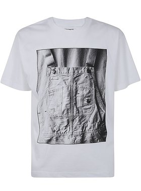 CARHARTT 男士T恤 I03396202XX AW2024 白色 短袖T恤