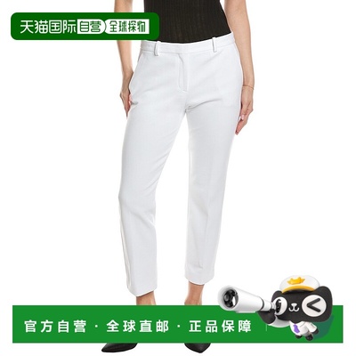 自营 Theory Treeca 4 裤子 - 白色 直筒裤女裤美国直发奥莱