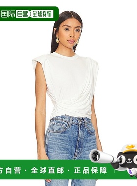 1h可退 香港直邮潮奢 Simkhai 女士 Estelle 简洁款短款T恤 SI202