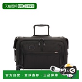 3男士 自营欧洲直邮Tumi途明 Alpha 黑色弹道尼龙拉链口袋行李箱