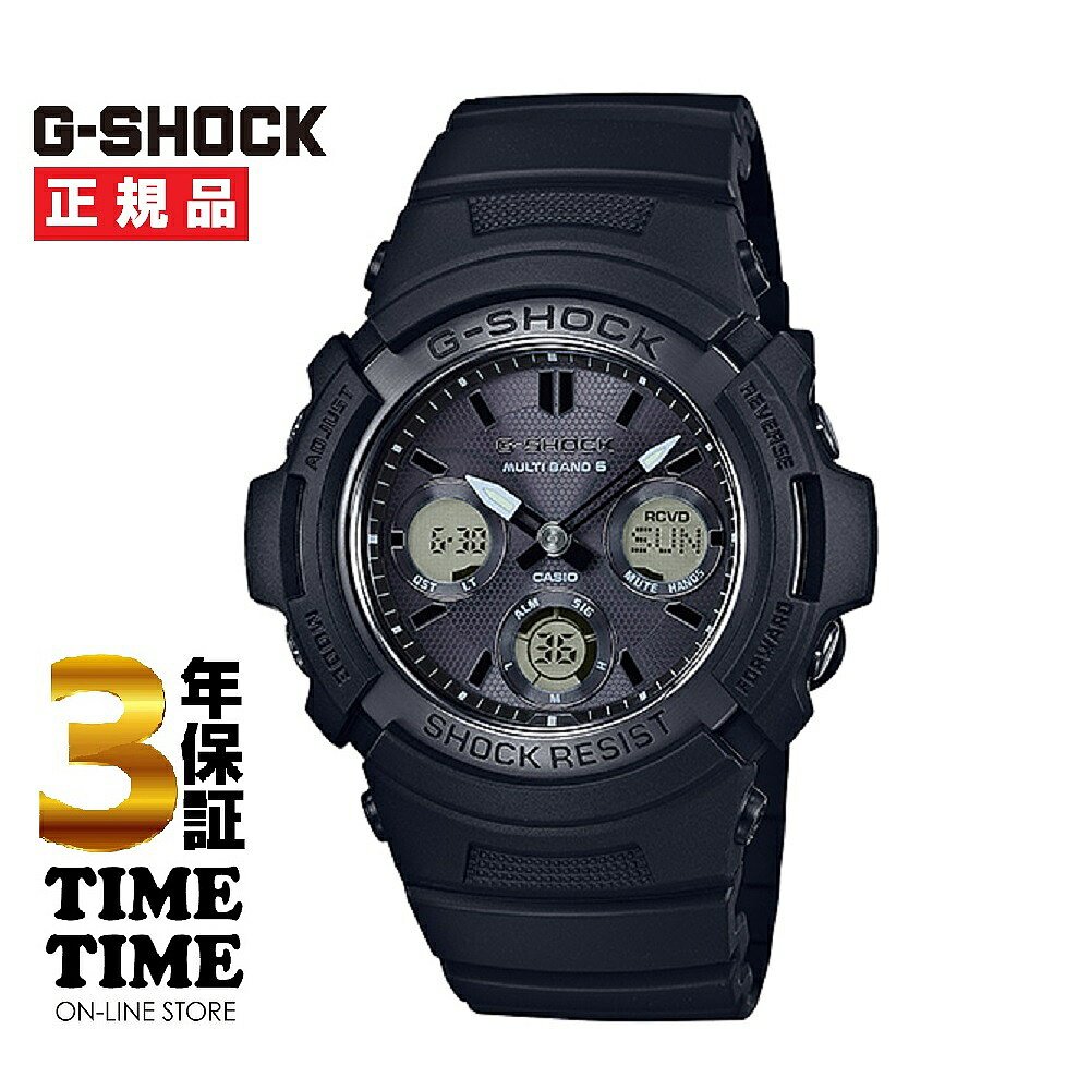 CASIO卡西欧G-SHOCK系列太阳能电波手表 AWG-M100SBB-1AJF