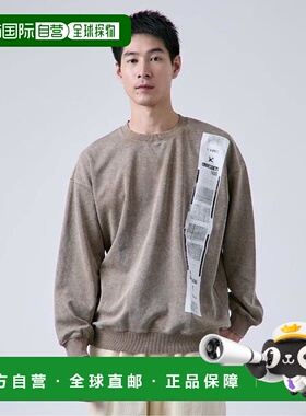 1h可退 日本直邮B.C STOCK RINKUU 色素洗工艺圆领卫衣内搭