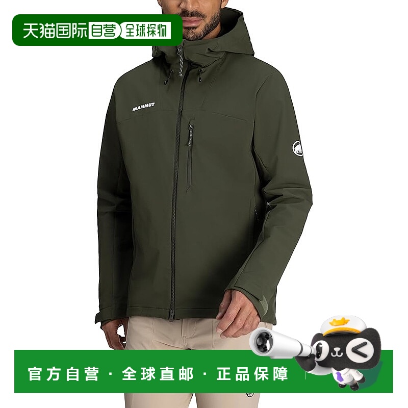 【日本直邮】猛犸象 连帽夹克 亚洲版男款 深苔绿色 1011-02520