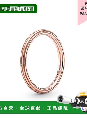 韩国直邮PANDORA潘多拉正品时尚精致女士饰品戒指189591C00镀金