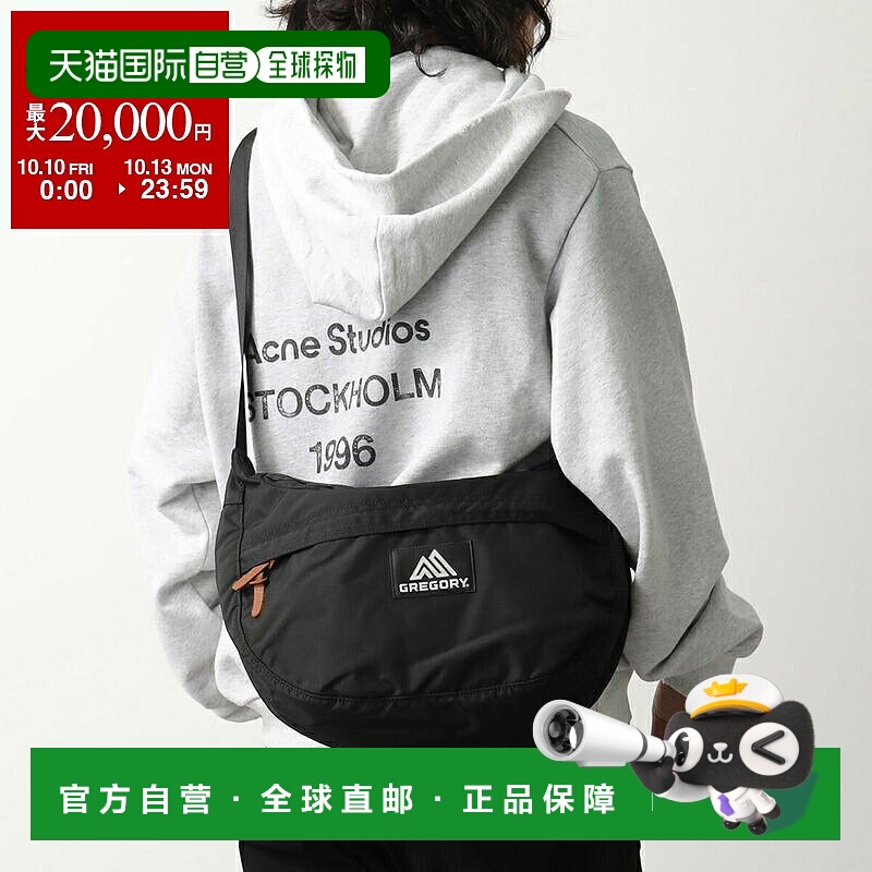 日本直邮GREGORY 男士 Satchel M 单肩包13L (154503 1041)尼龙斜