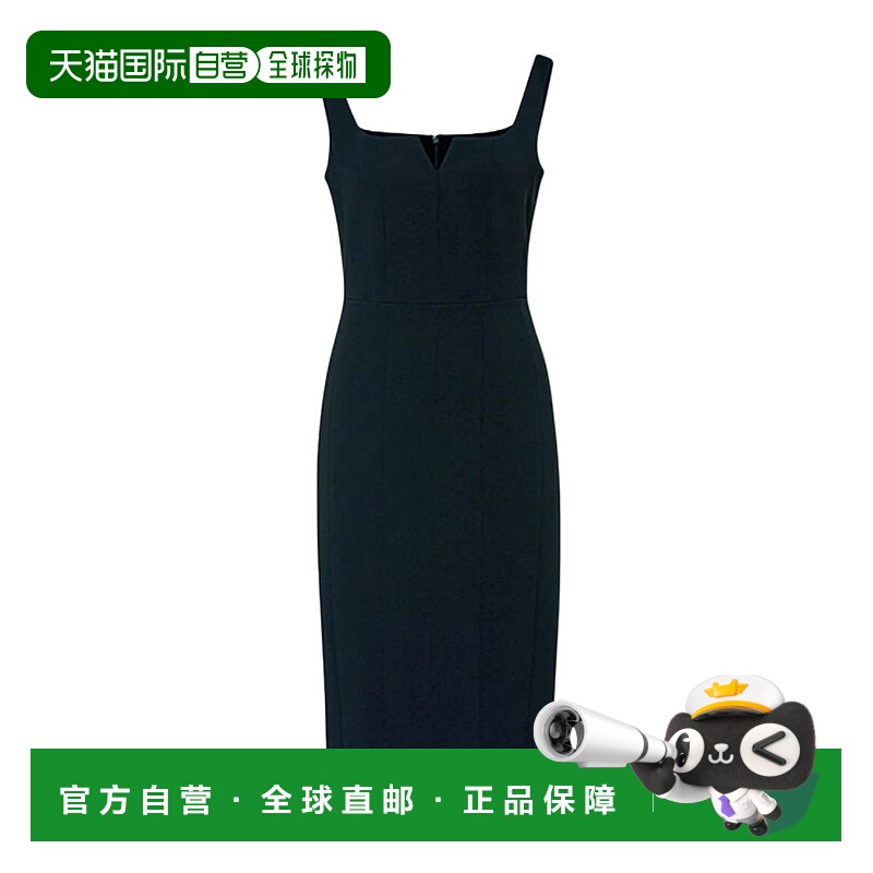 1h可退 香港直邮MAX MARA 女士连衣裙 6221055106005 AW2024 黑色