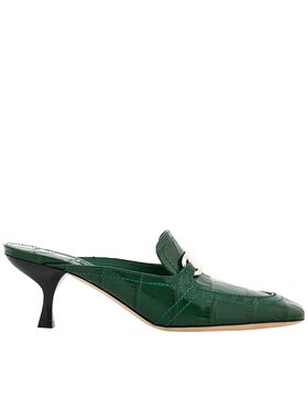 Salvatore Ferragamo 猫跟穆勒鞋 01I139