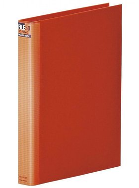 日本直邮Maruman满乐文 金属活页夹 A4 30孔 宽38mm 红色F948R-01