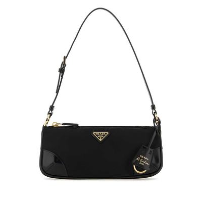 Prada 普拉达 女士 Black Re-Nylon Re-Edition 2002 shoulder