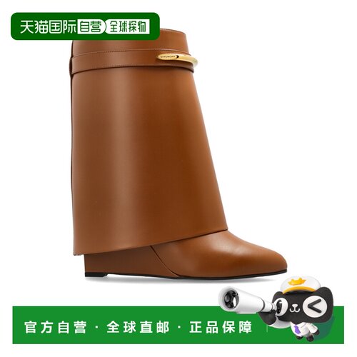 香港直邮GIVENCHY 女士高跟鞋 BE605LE1J7913 CO 棕色 Wedge Heel
