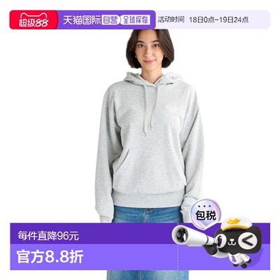 日本直邮ROXY SUN CHASERS HOODIE 连帽套头衫 [25SPRPO251064GRY