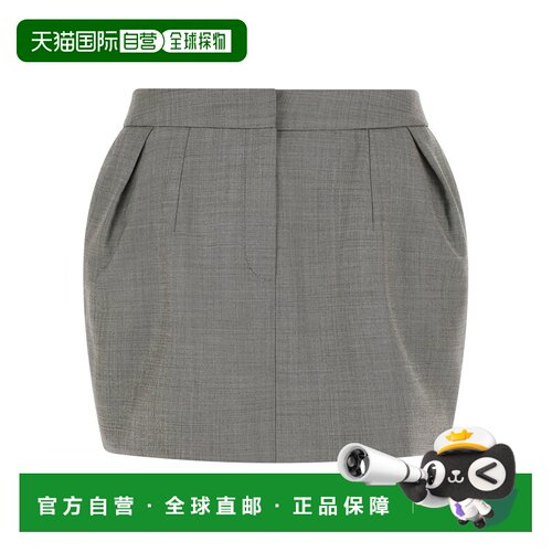 香港直邮MAGDA BUTRYM 女士半身裙 305726GREY AW2026 灰色 14' s