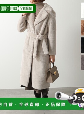 日本直邮HERNO 生态毛皮大衣 CA000586D 12422 女士长款大衣（配