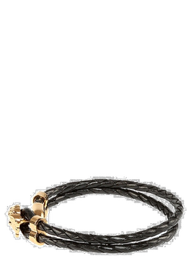 香港直邮VERSACE 男士手链手镯 DG05579DMTND41O CO 黑色