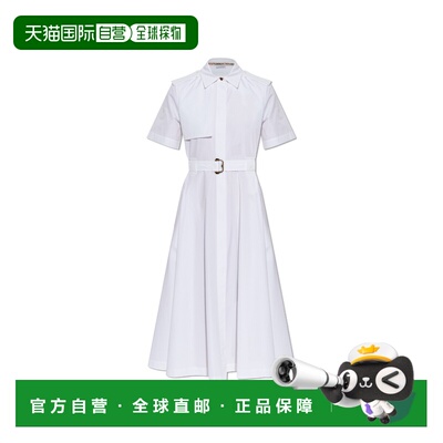 香港直邮BURBERRY 女士连衣裙 8123249A1462OPTICWHITE SS2026