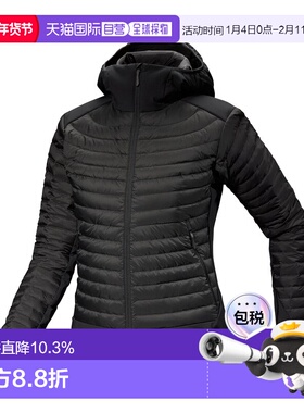 加拿大直邮Arc'teryx/始祖鸟Cerium女款连帽羽绒服保暖外