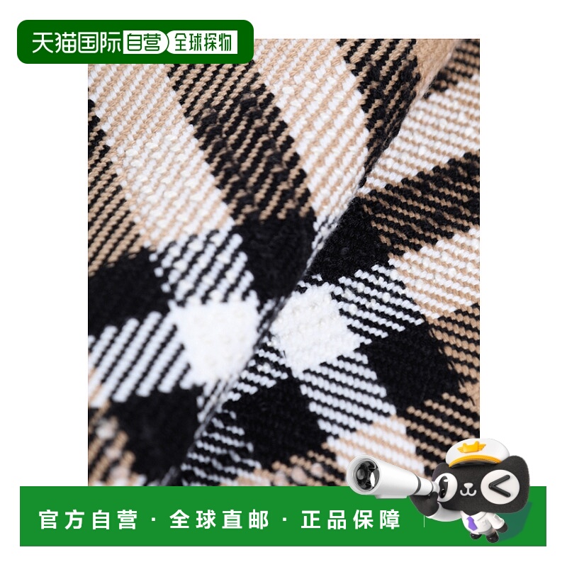 1h可退 香港直邮BURBERRY 女士围巾 80609771 SS2023 花色 徽标围