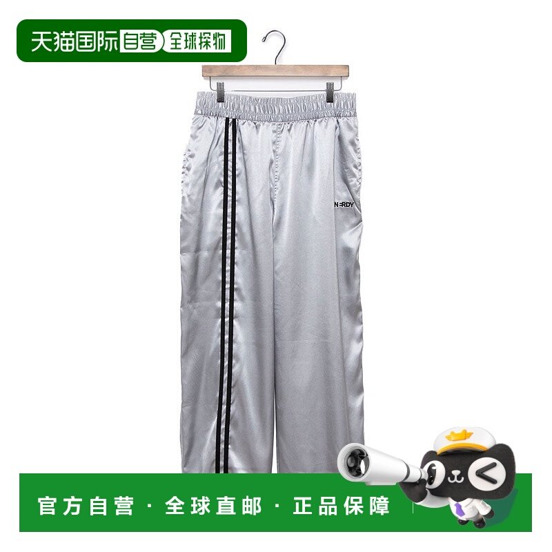 日本直邮NERDY 光泽运动裤 [NE8621EU000852] 黑色