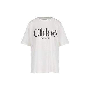 Polos Chloè and 25SJH20191101 T恤白色上衣 蔻依 Chloe 女士