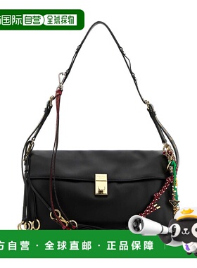 香港直邮PRADA 女士手提包 1BD378VOO62C6AF0002 CO 黑色 PRADA S