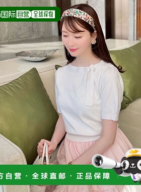 日本直邮KOBE LETTUCE 襟带丝带针织上衣 [C6554] KO5653EW21199