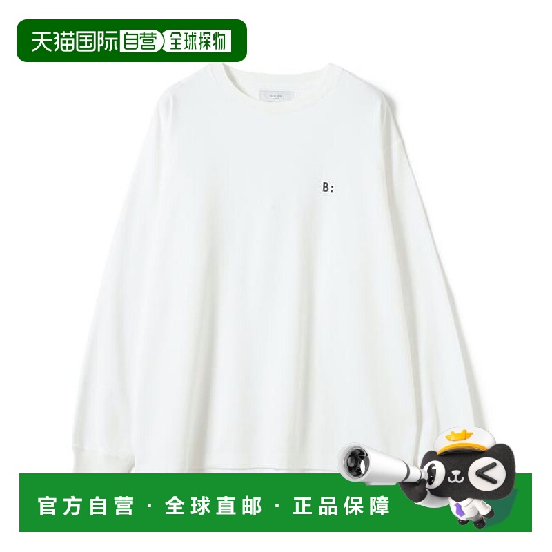 1h可退 日本直邮B:MING 简约点缀长袖T恤