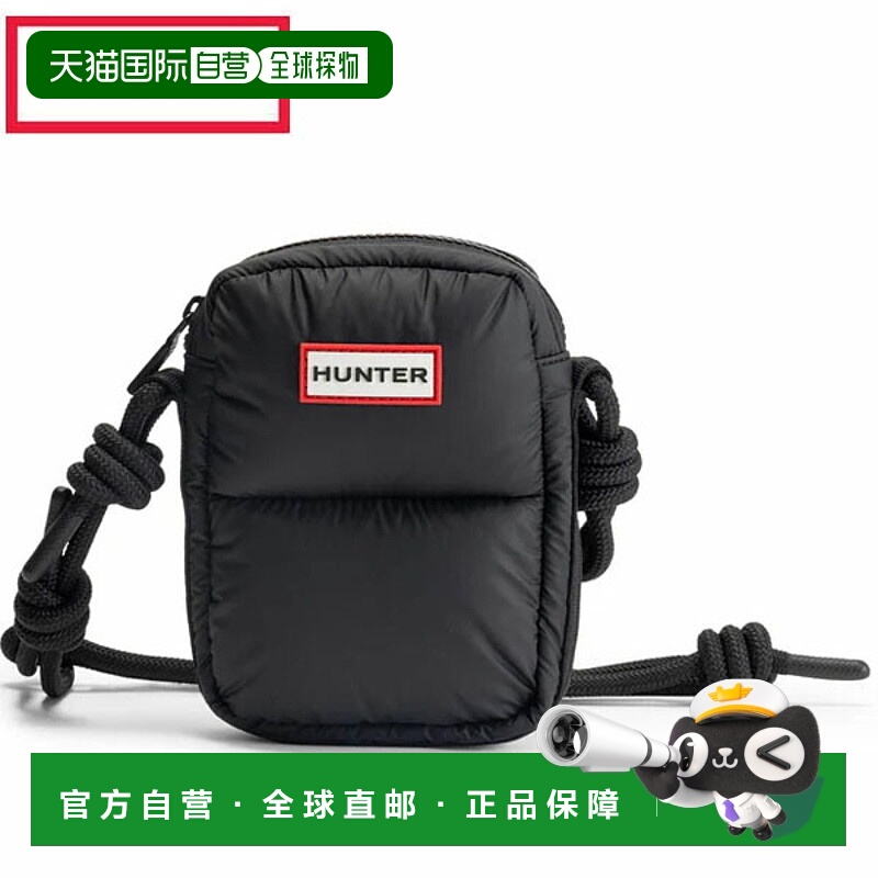 日本直邮Hunter Intrepid 厚手机袋黑色 (UBX5515KBM-BLK)单肩包