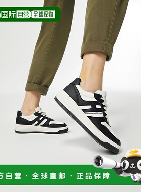 香港直邮HOGAN 男士休闲鞋 HXM6300EU50R370001 SS2025 黑色