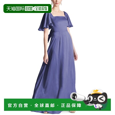 自营Sachin & Babi   Aurora Gown - blue 美国奥莱直发连衣裙