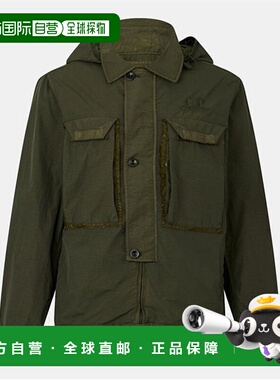 1h可退 香港直邮潮奢 C.P. Company 男士 Flatt Goggle 尼龙衬衫