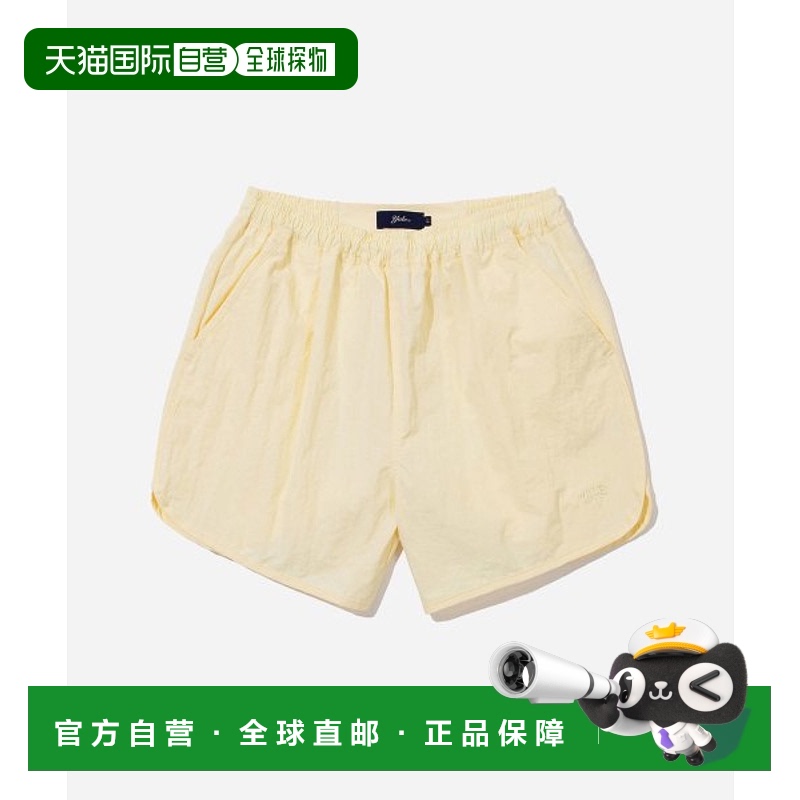 韩国直邮YALE [ONEMILE WEAR] RUNNING SHORTS IVORY短裤YD09SO10