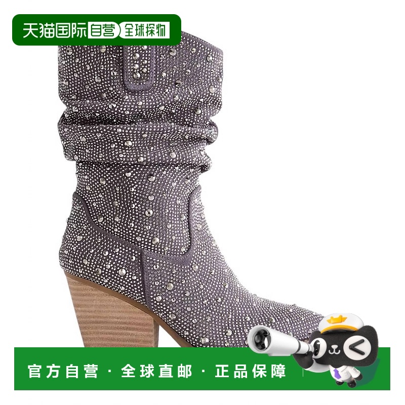 自营 very gWomen's Kady Slouch Boot In Grey - grey 美国奥莱