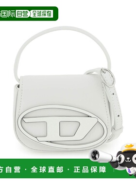 香港直邮DIESEL 女士斜挎包 X08709PR818T1003 CO 白色手提包