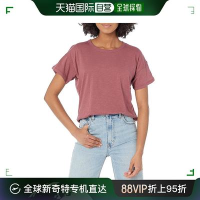 香港直邮潮奢 Madewell 美德威尔 女士Whisper Rib-Crewneck 棉质