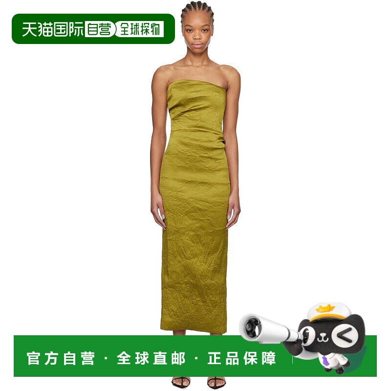 1h可退 香港直邮潮奢 TOVE 女士 金色 Kezia 连衣裙 TVD155GLD