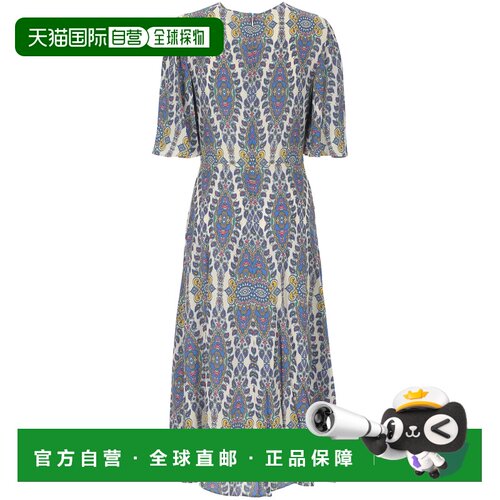 香港直邮ETRO 女士连衣裙 WRHA022699SA487X0800 SS2025 花色