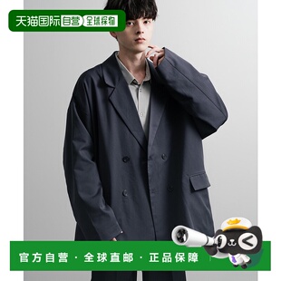 1h可退 日本直邮Rocky Monroe 男女同款宽松双排扣西装外套 13725